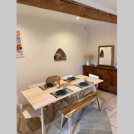 Superbe Appartement En Pierre Fraichement Renove Bernis Eksteriør bilde